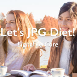 JPGの最適化は、LightFile Core | 画像の最適化でページ表示を高速に！